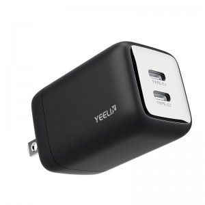 PD040A 40W Dual USB-C Ports PD Charger for iPhone14/13/12,iPad,AirPods, and your MacBook Air