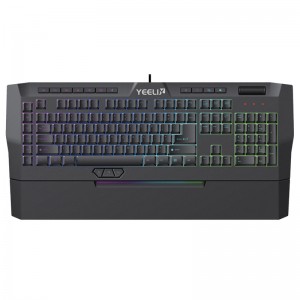 K669 Membrane Gaming Keyboard with Detachable Palm Rest