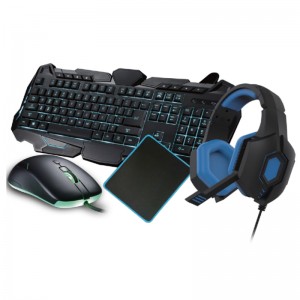 K617+M998+MP1+H050 4-IN-1 Gaming Combos