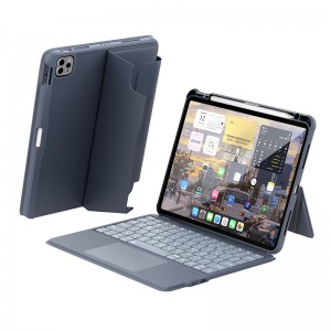 KT10 Shockproof Slim Touch Keyboard Case with trackpad for iPad