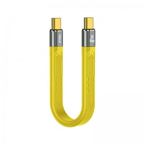 PFC4001  Short Flat FPC Data Cable USB4 40Gbps 100W 8K for Laptop & Phone