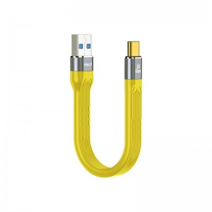 PFC4001  Short Flat FPC Data Cable USB4 40Gbps 100W 8K for Laptop & Phone