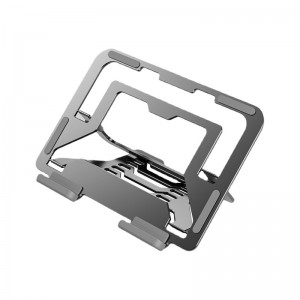 Folding Desktop Aluminum Alloy Heat Dissipation Laptop and Tablet Stand