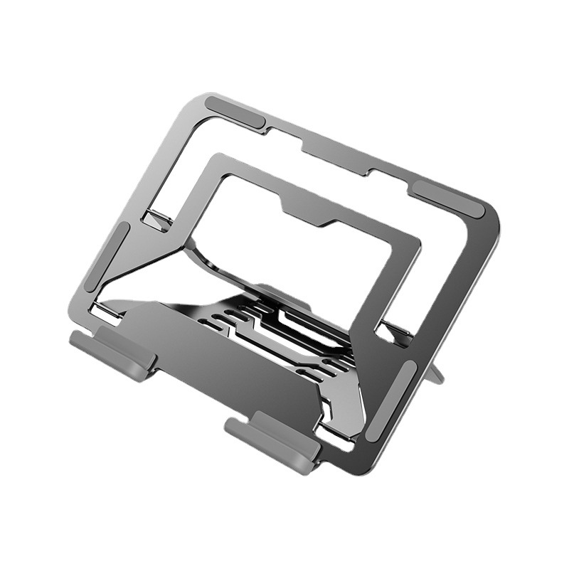 Folding Desktop Aluminum Alloy Heat Dissipation Laptop and Tablet Stand Featured Image